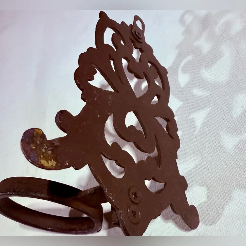 Ornate Brown Wall Hook